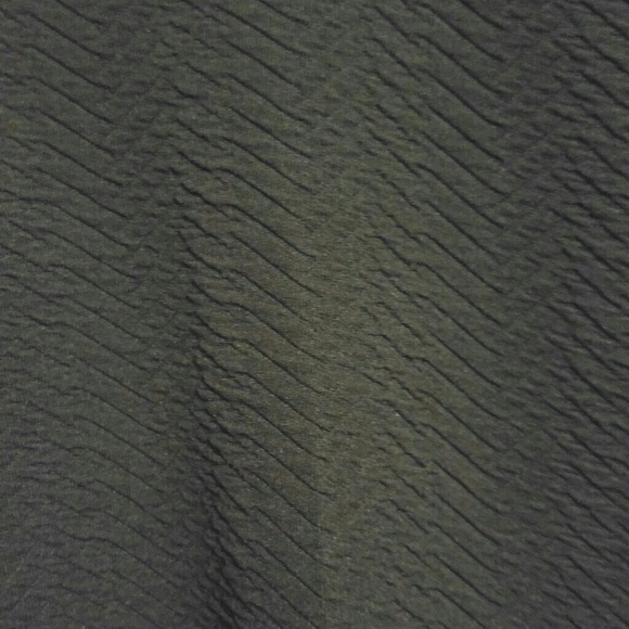 Vintage 1970s black textured polyester slacks - Picture 4 of 4